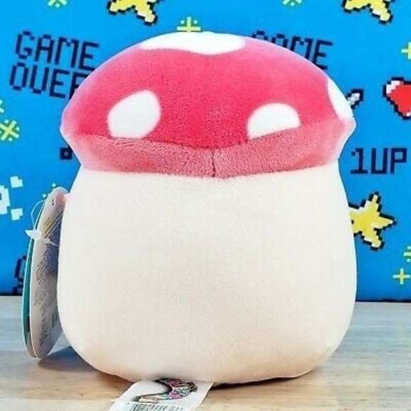 Squishmallow Malcolm the Mushroom 5" 2021 UltraSoft Stuffed Animal Plush NWT - Picture 4 of 12